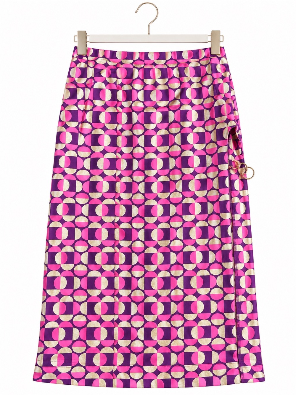 Urban Outfitters Geometric Print Midi Skirt Size M
